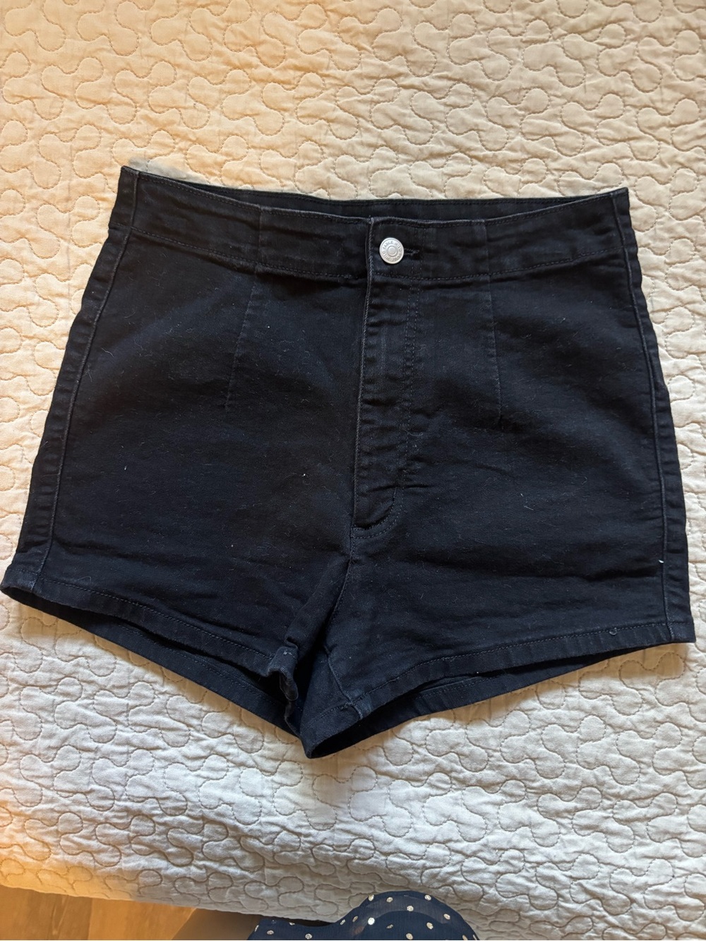 wild fable High Waist Black Women's Shorts
